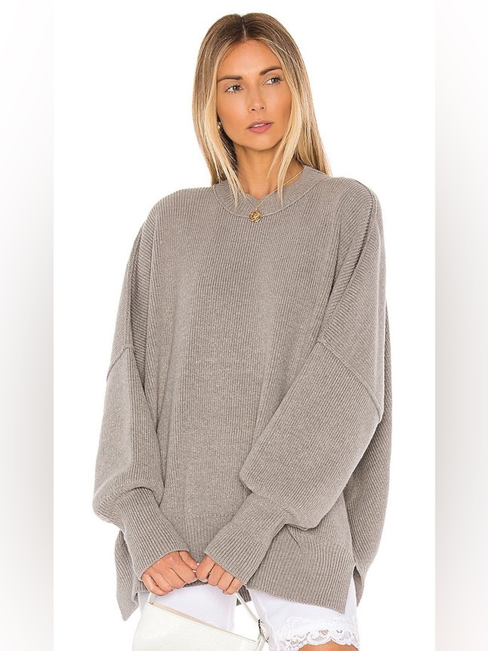 Free People Gray Easy Street Tunic - Size XS (As is)